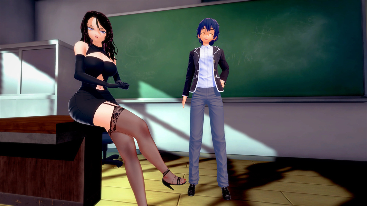 日系SLG/AIGPT汉化/3D丨色欲学院 Lustful College Rework v0.33【20240808】 游戏截图 6
