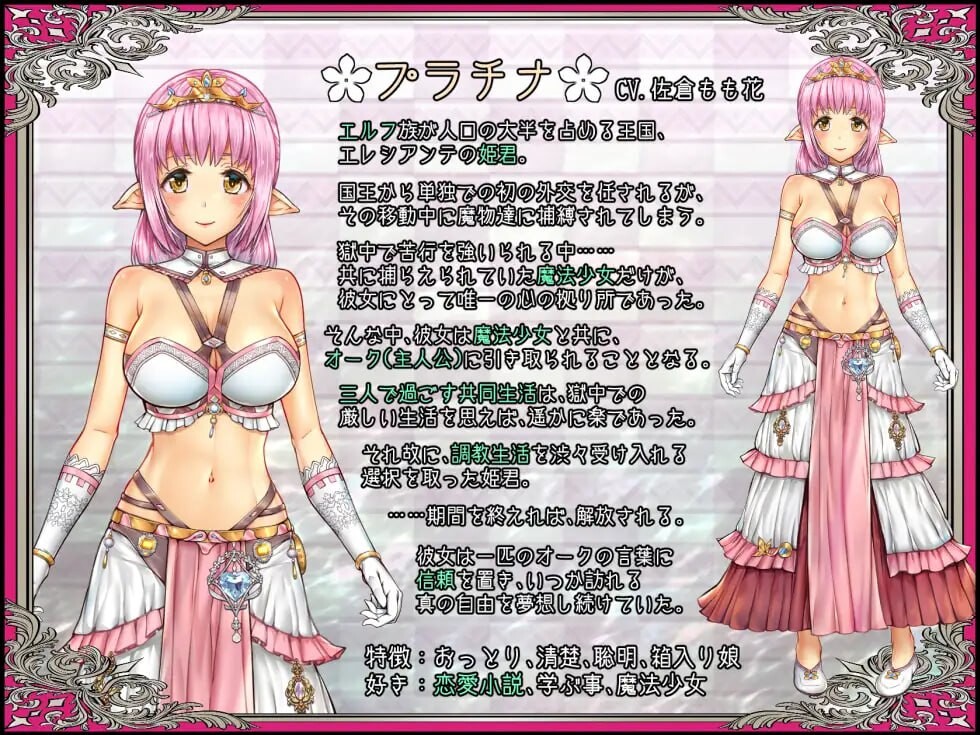 拔作ADV/异种X丨少女異種間獄~魔法少女&エルフ姫、オークと過ごす異世界性活~AI汉化版【20250222】 游戏截图 8