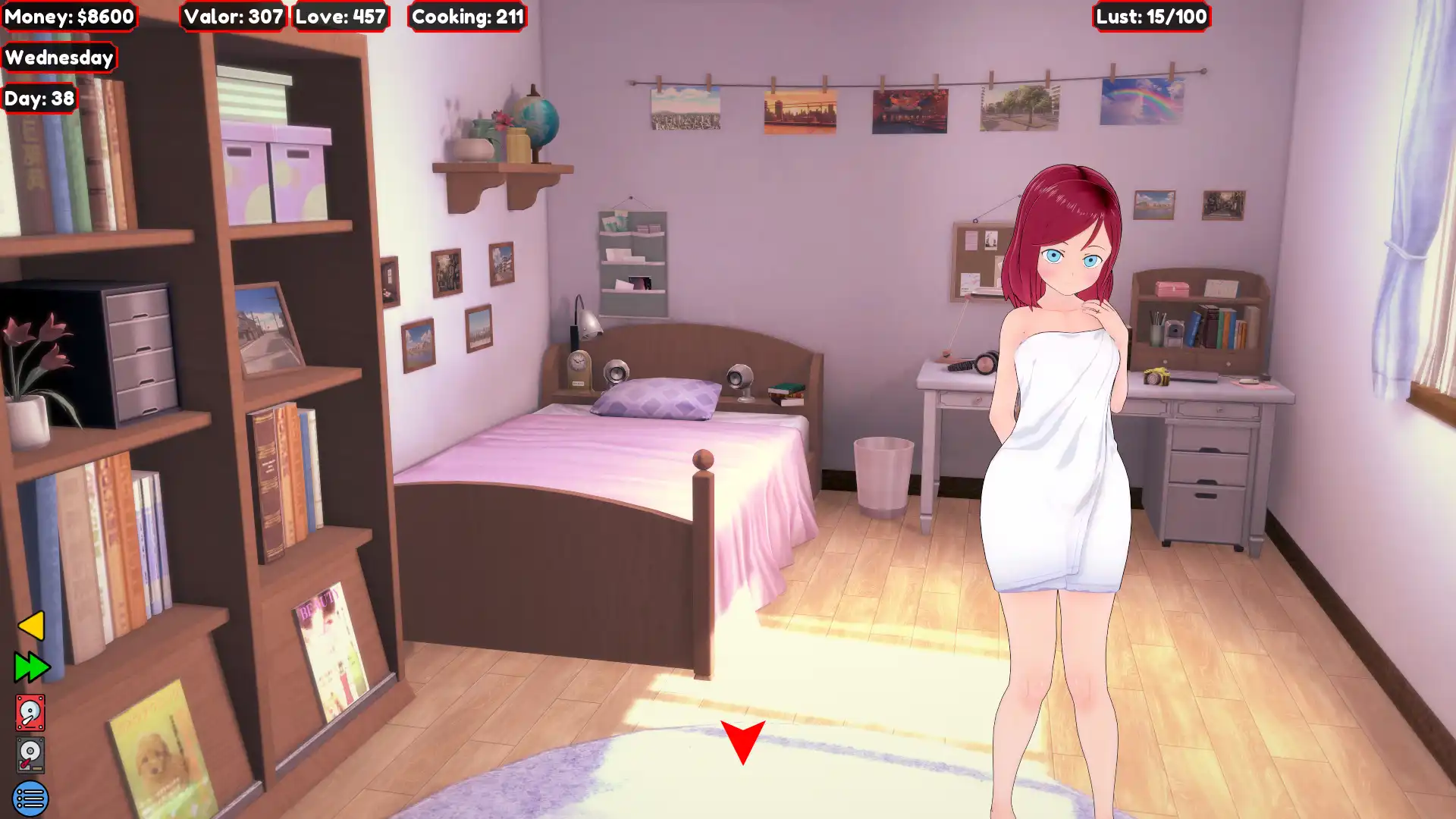 瓦莱丽的同居生活：欲望交织（Valorie's Life）v1.3.1 精翻汉化 游戏截图 5