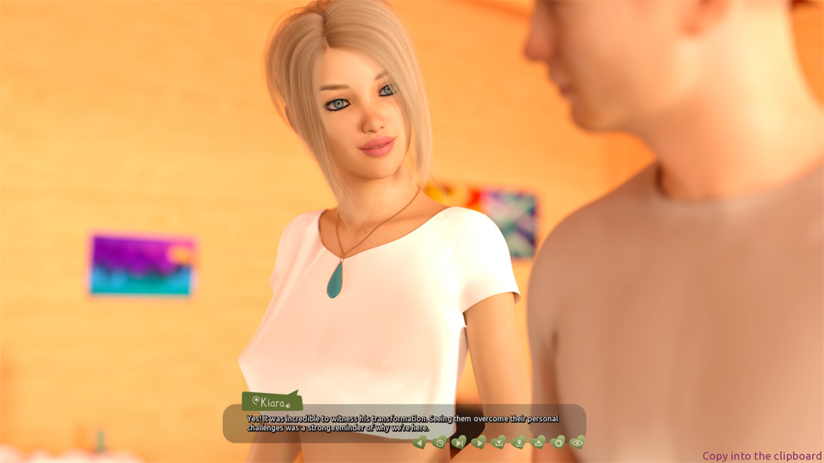 欧美SLG汉化动态丨帮助辣妹故事时间：Kiara 的故事 Helping the Hotties Storytime Kiara's story v0.1【20231023】 游戏截图 1