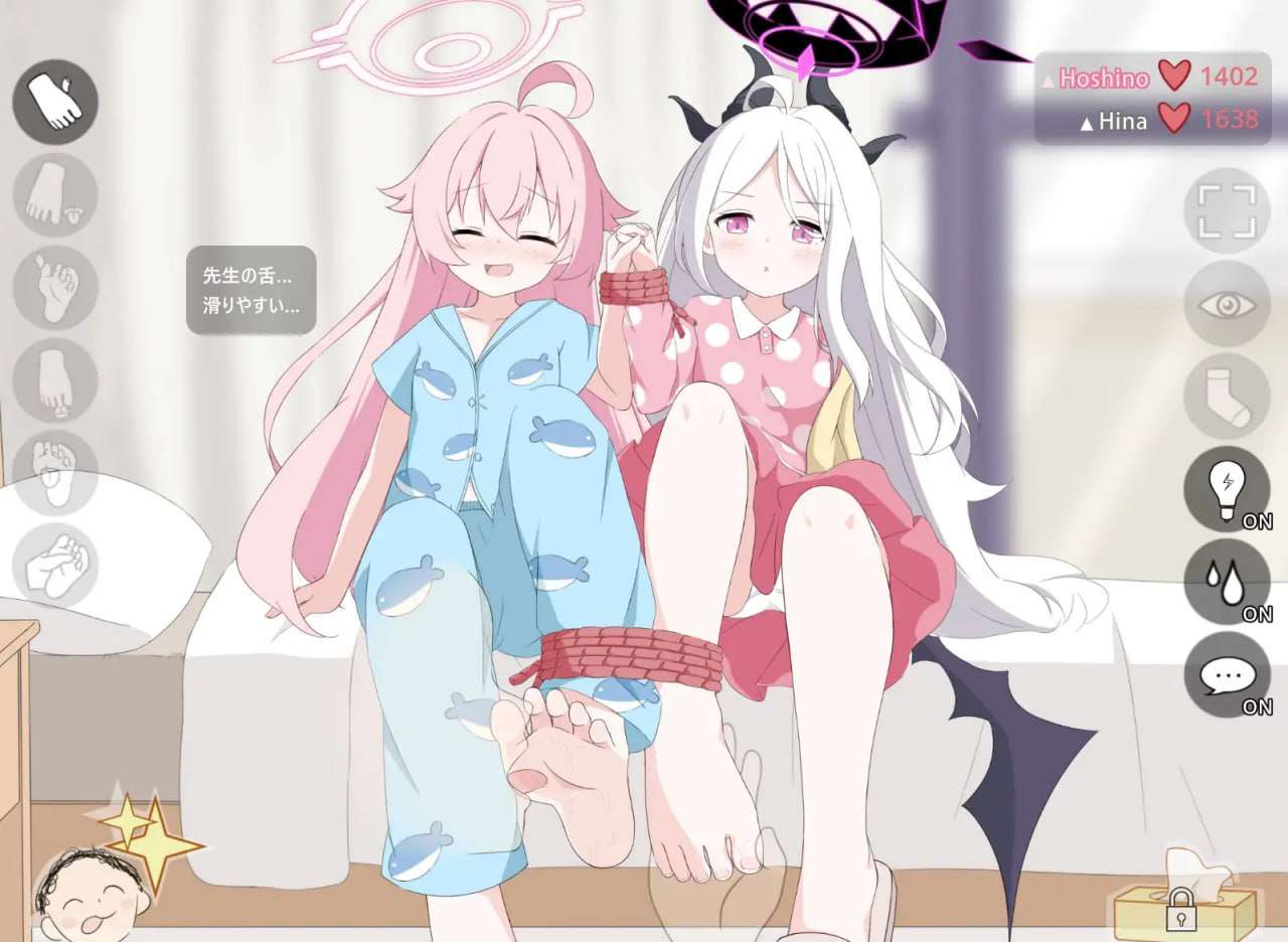 互动SLG/动态丨 Hoshino&Hina Ashi Pero 【20241225】 游戏截图 3