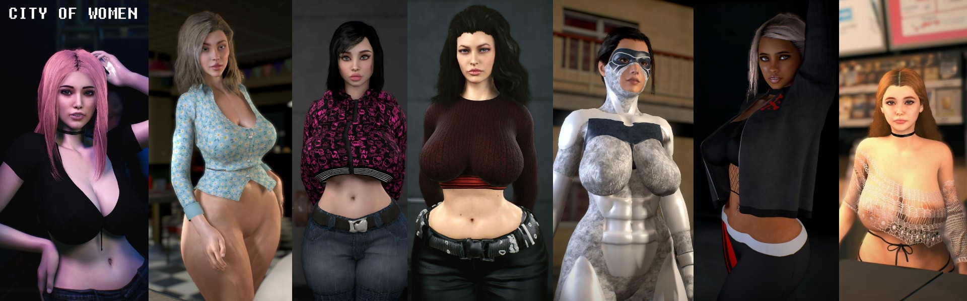 妇女之城 The City of Women v0.1 游戏截图 4