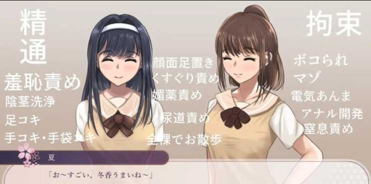 ADV/机翻丨大小姐的戏言~お嬢様の戯れ~ v1.00 云翻汉化版新作/1.2G【20230901】 游戏截图 3
