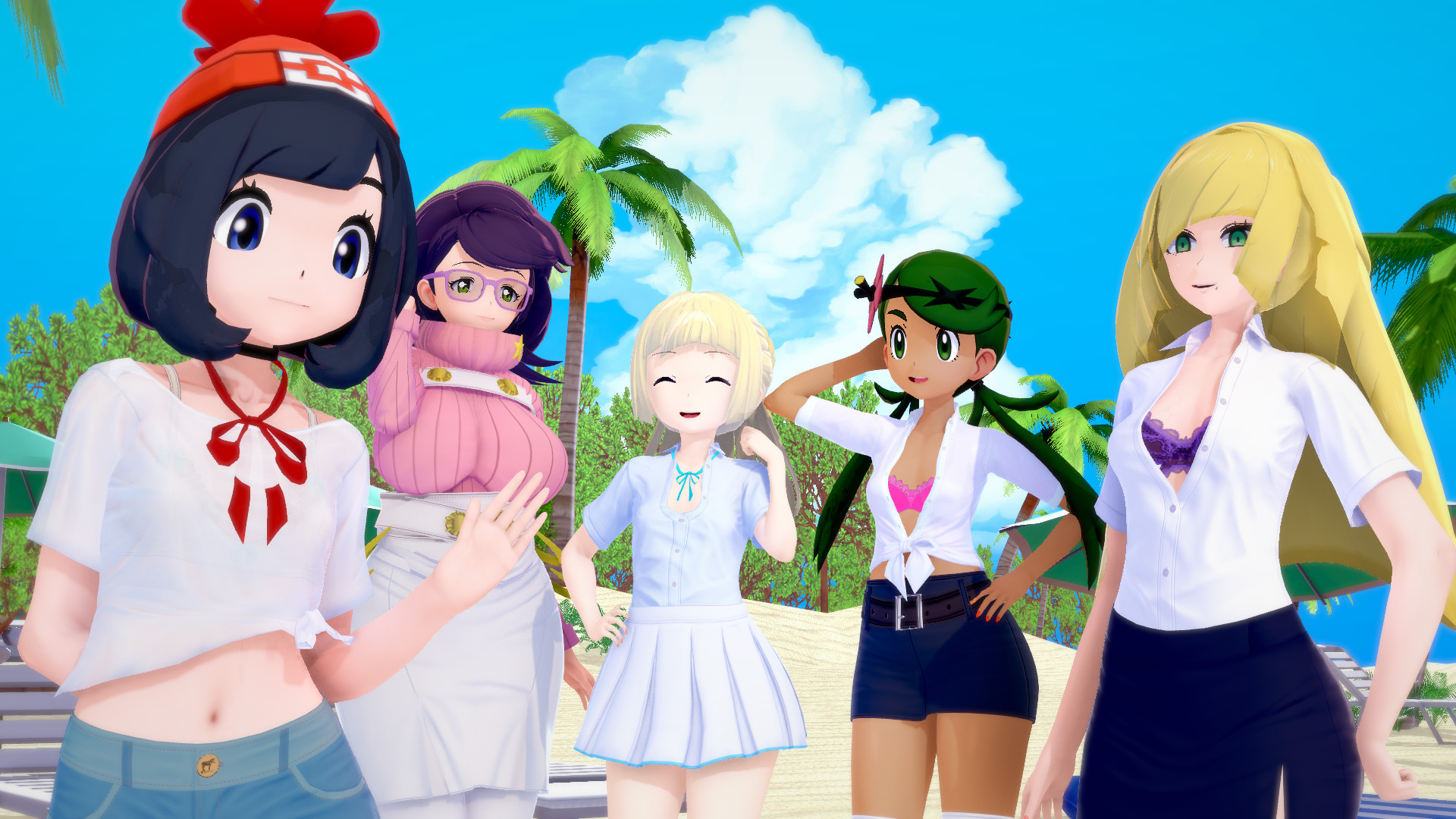 欧美SLG汉化动态丨精灵宝可梦女孩天堂 Pokégirl Paradise  v0.10【20240512】 游戏截图 7